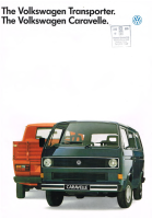 VW T3 - Transporter-Caravelle - Catalog 1980-EN-UK-